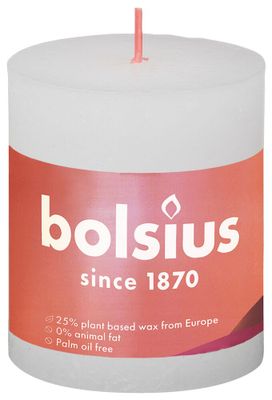 Bolsius Stompkaars Cloudy White 80/68