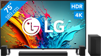LG 75QNED85T6C (2024)  + Soundbar
