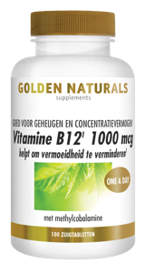 Golden Naturals Vitamine B12 1000 mcg