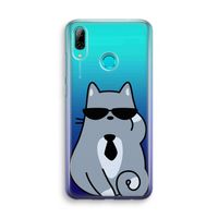 Cool cat: Huawei P Smart (2019) Transparant Hoesje