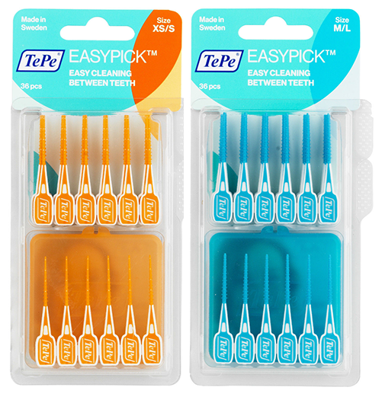 TePe Easypick Tandenstokers XS/S + M/L Combiverpakking
