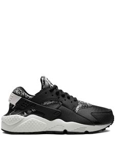 Nike baskets Air Huarache Run Print - Noir