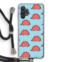Dinosawrr: Samsung Galaxy A32 5G Transparant Hoesje met koord
