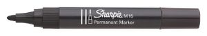Viltstift Sharpie M15 rond zwart 1.8mm