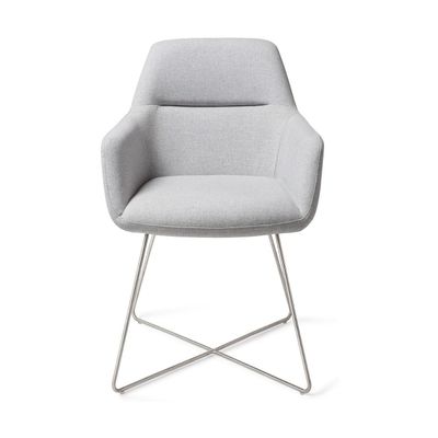 Jesper Home Kinko eetkamerstoel Cloud cross steel