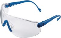 Honeywell Veiligheidsbril | EN 166-1FT | beugel blauw, ring helder | polycarbonaat | 1 stuk - 1004949 1004949