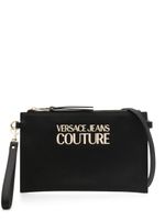 Versace Jeans Couture pochette à plaque logo - Noir