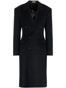 Alexander McQueen manteau à boutonnière croisée - Noir