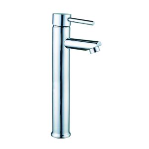 Wastafelmengkraan Best Design Mitte Chroom 32cm Hoog Incl. flexibele aansluiting 3/8 inch