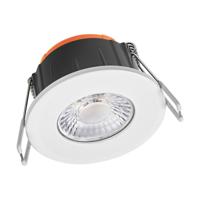 Ledvance LED Spot Spot Combo Fix Aluminium Wit 6W 600lm 60D - 827-830-840 CCT | 82mm - Zaagmaat 68mm - IP65 - Beste Kleurweergave