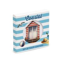 Coastal Kust Set 4 Onderzetters