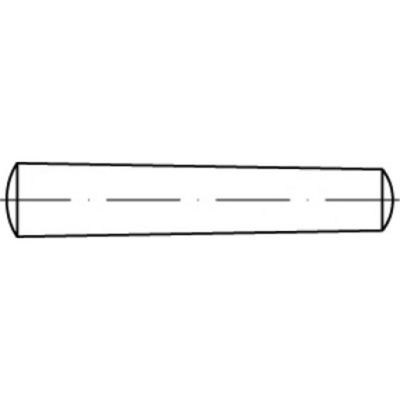 TOOLCRAFT TO-5393856 Conische pen 5 mm Staal 100 stuk(s)