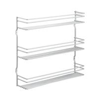 Metaltex Space Saver Smart Kitchen Pepito Kruidenrek 3 Etages 36x32x8 cm Zilver - thumbnail