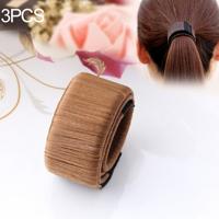 3 STKS Magic Bun vrouwen synthetische pruik Headwear donuts Bud Ball twist magische DIY Bun Maker tools (lichte koffie) 3 STKS Magic Bun vrouwen synthetische pruik Headwear donuts Bud Ball twist magische DIY Bun Maker tools (lichte koffie)