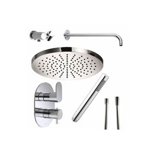 Hotbath Thermostatische Inbouw Douche Set Friendo Met 2-Weg-Stop-Omstel Ibs 5A - Chroom