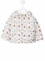 Moschino Kids doudoune à imprimé Teddy Bear - Blanc