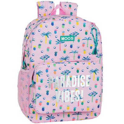 MOOS Rugzak, Paradise - 43 x 32 x 14 cm - Polyester - Laptopvak