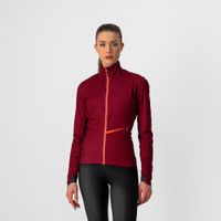 Castelli GO fietsjack fietsjack rood dames L - thumbnail