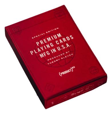 Theory 11 Playing Cards (PRODUCT)RED