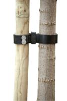 Rubber/canvas boomband 60x3,8cm set a 2 stuks - Nature