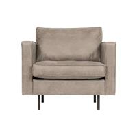 BePureHome Rodeo Classic Fauteuil - Eco-leder - Elephant