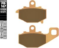 GALFER remblokken "fd167" brake pad fd167 g1371 sintered metal