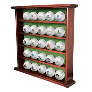 Luxe Houten Golfbalrek voor 25 golfballen