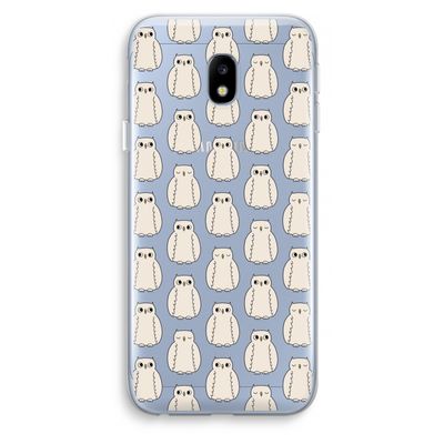 Uilen: Samsung Galaxy J3 (2017) Transparant Hoesje