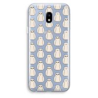 Uilen: Samsung Galaxy J3 (2017) Transparant Hoesje
