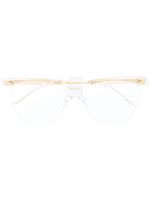 Cutler & Gross square-frame optical glasses - Blanc