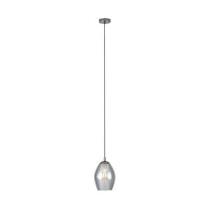 EGLO Estanys Hanglamp - E27 - Ø19 cm - Grijs|Zwart