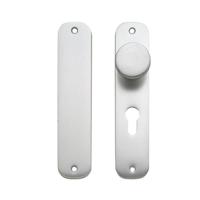 Ivana kastdeurbeslag met knop - Economy 190 - PC 72 - incl. blindschild - F1 - 42855