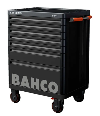 Bahco Gereedschapswagen &apos;Premium&apos; E77 26" met 7 lades zwart | 693 mm x 510 mm x 965 mm - 1477K7BLACK
