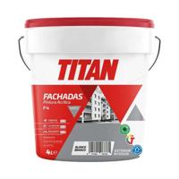 Verf Titan 125670004 Wit 4 L