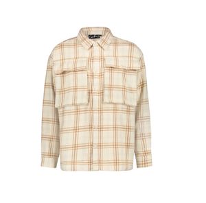 Couture Club Overhemd Heren Beige - Maat M - Kleur: BeigeWitBruin | Soccerfanshop