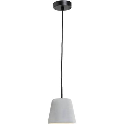 Leen Bakker - Hanglamp Manu - 120xØ15 Cm - Cement - Grijs