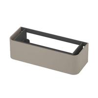 INK - Afgeronde Onderkast Gelakt 1 Lade Softclose Tbv Grepen - 1200x450x350 Mm - Mat Creme Cotton