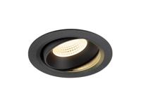 SLV InbouwspotNuminos Move XL zwart 3000K - 55gr - 1009996