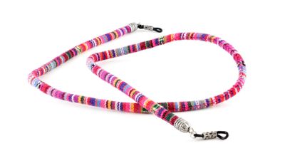 Vista Bonita brillenkoordje The Cactusflower Collection roze/ paars