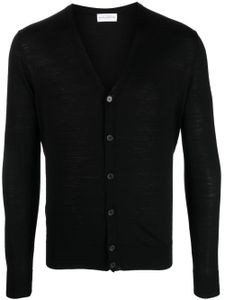 Ballantyne cardigan en laine à col v - Noir