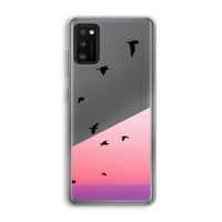 Fly away: Samsung Galaxy A41 Transparant Hoesje Fly away: Samsung Galaxy A41 Transparant Hoesje