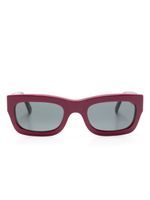 Marni Eyewear lunettes de soleil Kawasan à monture carrée - Rouge