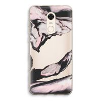 Roze stroom: Xiaomi Redmi 5 Transparant Hoesje