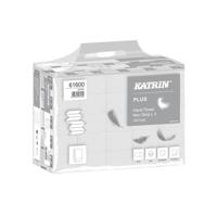 Handdoek Katrin Plus w-vouw 3-laags 203x320mm 25x90 vel wit 61600