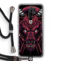 Hell Hound and Serpents: Xiaomi Redmi 9 Transparant Hoesje met koord