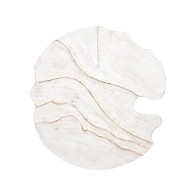 Samraj Wit MDF Wandpaneel Golfstructuur