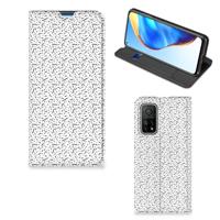 Xiaomi Mi 10T | 10T Pro | Hoesje met Magneet | Stripes Dots