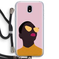 Yellow glasses: Samsung Galaxy J5 (2017) Transparant Hoesje met koord