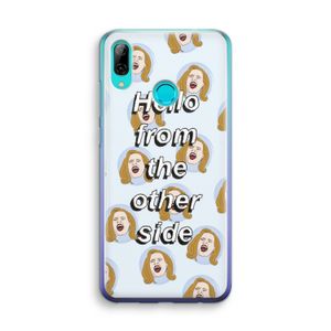 Hello: Huawei P Smart (2019) Transparant Hoesje