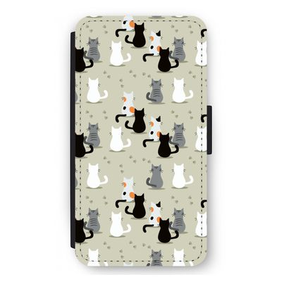Katten: iPhone 12 mini Flip Hoesje